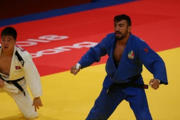 سعید ملایی جودوکار ایرانی را ضربه فنی کرد! سعید ملایی جودوکار ایرانی را ضربه فنی کرد!
