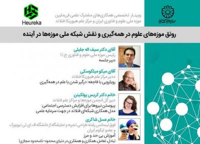 وبیناری مشترک میان موزه علوم و فناوری ایران و مرکز علم هیوریکا فنلاند