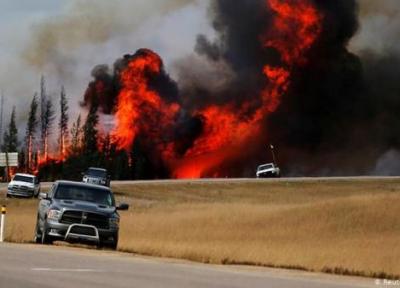 پشتیبانی ارتش کانادا برای مقابله با آتش سوزی