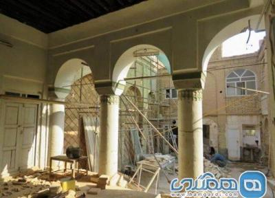 بازسازی ویلا: آغاز بازسازی بنای تاریخی زاهدی در شوشتر
