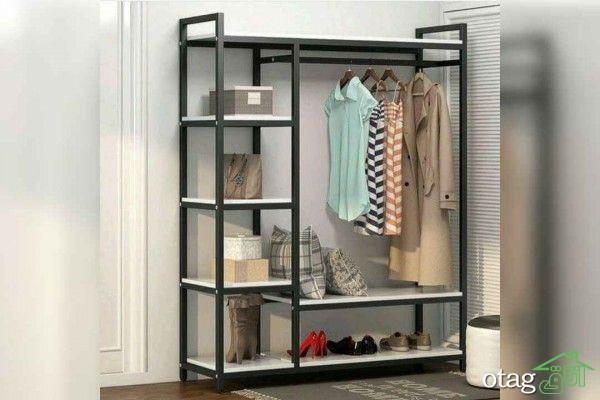 رگال و قفسه برترین ایده برای اتاق های لباس و مزون ها